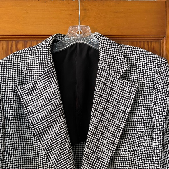 Vintage Herringbone Blazer L/XL - Picture 3 of 6